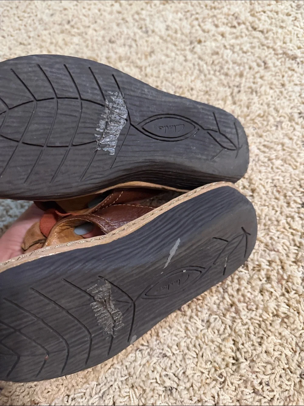 Clarks genuine leather